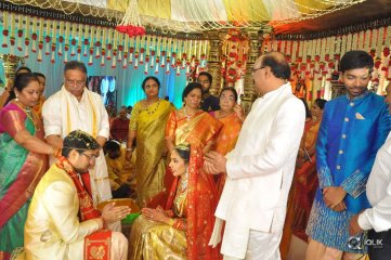 Celebs At Producer Ram Mohan Rao Daughter Wedding